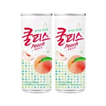 쿨피스 복숭아맛, 230ml, 450개