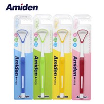 치과전용 [아미덴] 국내산 실리콘 혀클리너 4개입 입냄새 구취 백태 제거 백태, 10g, 4개