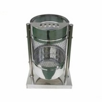 거리형 망형재떨이휴지통 지름450mm 모래겸용쓰레기통, 단품, 선택완료