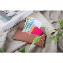 오브리즈 각인 프리미엄 가죽 용돈봉투 지갑형 상품권봉투 현금봉투 명절봉투, 각인(1.위치2.글자체3.각인문구)