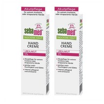 sebamed 세바메드 드라이 스킨 핸드 크림 유리아 아큐레이트 5% Dry skin hand cream urea acute 75ml 2팩, 1세트