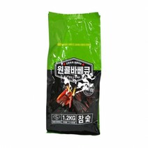 참참숯 숯효능 불멍1.2kg 2102 원콜 바베큐 캠핑용품