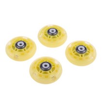 Longboard 스케이트 보드 쿼드 스케이트 인라인 롤러 스케이트를위한 우수한 PU 바퀴 또는, 02 Yellow