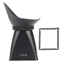 카메라 줌 뷰파인더 렌즈 액세서리 2.8x lcd 화면 돋보기 뷰어(sunshade extender hood 포함) nikon for sony(v4 플러그)