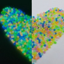 6mm 컬러 야광구슬(약500개)