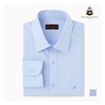 인디안 BRUNO BAFFI 클리어 블루 긴팔 드레스셔츠_MACTLWF7431
