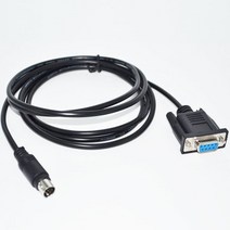 RS232 DB9 D-SUB9PIN TO MD8 미니 DIN 8P MD2-FX2N PLC 통신 MD2-FX-CAB0 케이블 MD204L V4 V5 V6 MD306L OP320 FX, 01 CN _ 02 3m