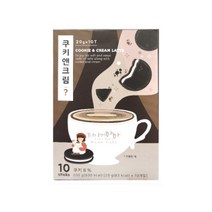 타이거마마 쿠키앤크림라테 20g 10스틱