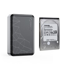 오리코 알루미늄 홈 스토리지 가정 업무 디스크 스테이션, CD2510+도시바 1TB HDD