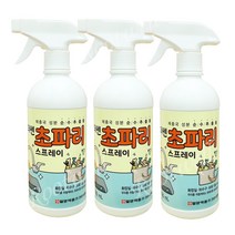 더쎈 초파리스프레이(500ml)--초파리스프레이. 제충국 추출물, 3개