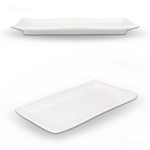 멜라민 긴사각 생선접시 반찬접시 반찬그릇 30cm 6호, 본상품선택, 본상품선택