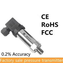 유수분리기 물오일 연료 가스 압력 트랜스미터 G1/4 12-36V 0-10V 0-600bar 60Mpa ss304 공기 변환기 센서, 14 0-50bar_04 RS485 output
