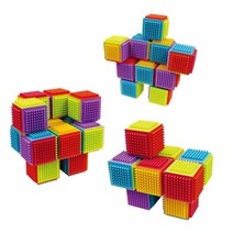 큐브블럭 Q브릭 20P 유아블록 3세장난감 3세블럭놀이