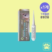 강아지 바르는 진드기 퇴치제 모기 벼룩 외부기생충 퇴치 기피제 필루 스팟온, 1개, 중형견