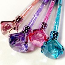 보석볼펜 럭셔리 쥬얼리, 핑크, 핑크