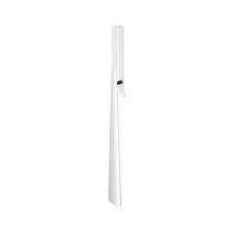Yamazaki Shoehorn Home 엑스트라 롱 메탈 핸들-57 9cm(22 4인치) - 스틸 신발 뿔 원 사이즈 화이트