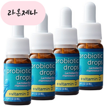 홈쇼핑 마미스블리스 프로바이오틱 유산균 드롭 비타민D 10ml 4통, 4개