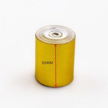 보온재테이프5cm x 9m 10m 금 알루미늄 호일 테이프 단열 섬유 천 배기 파이프 공기 흡입구 열 차폐 1 피, 01 5cm 5Meter Gold
