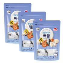 사조 해표 한알레시피 해물 80g, 3개
