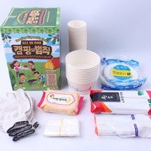 [퍼스트몰] 캠핑일회용품 502 초보 캠핑 필수품 수저세트 면장갑, 본상품선택