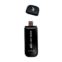 무선 라우터 공유기 4G LTE 무선 USB 동글 와이파이 라우터 150Mbps 모바일 광대역 모뎀 스틱 Sim 카드 어, 01 Black