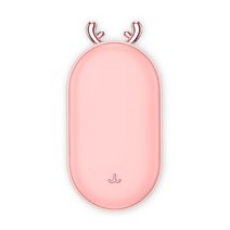 DFMEI usb 손난로 충전 보조, 핑크 사슴 5200 밀리암페어