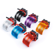 RC 모터 히팅 싱크 히트싱크 모터냉각팬 방열판 쿨러 드론 부품, 모터히팅싱크 540 블랙 A0836A