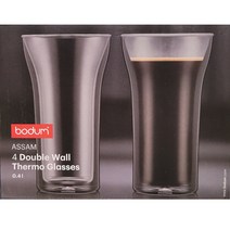 코스트코 BODUM 보덤 아쌈 컵 4P 보온보냉효과, 4개