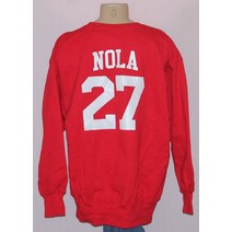 Aaron Nola 필라델피아 필리스저지 운동복 Red - MLB Majestic