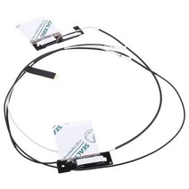 파워딜 1쌍 NGFF M.2 무선 IPEX MHF4 안테나 WiFi 케이블 듀얼 밴드 인텔 AX200 9260 8265 노트북 태블릿, 한개옵션0