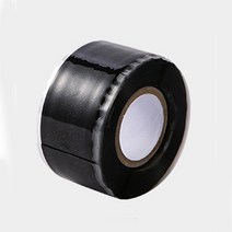 인터바겐 초강력 내열 전기 보수 실리콘절연테이프 자기융착테이프 -블랙, 1개