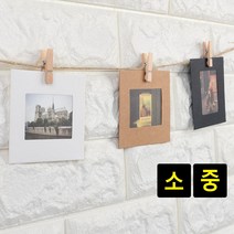 여자방꾸미기 즉석사진 종이액자 행거 사진액자 창문, 중 10P