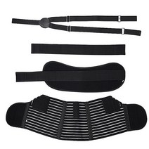 임산부안전벨트산전 임산부 지원 배꼽 벨트 허리 압력 타이어, 01 Black_03 M