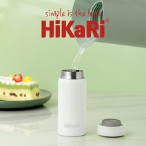 [베스트몰] 히카리 모던 미니 보온병 보냉병 316 스텐 200ml #5833EA, 쿠팡 화이트