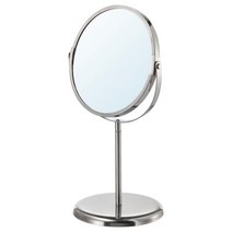 이케아 TRENSUM 원형 양면 확대경 화장대거울, 원형양면거울 17cm+DASHY행주1개