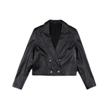 여성정장세트 오피스룩 셋트 결혼식하객패션 봄 셋업 투피스 40대 50대 두 조각 바지 정장 여성 가죽 주머니 짧은 자켓 양가죽 잘 생긴 흰색 미디 긴 반바지 세트