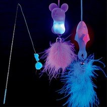 우쭈쭈 LED 고양이 낚시대, 마우스
