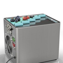 젤라또 머신 소프트 아이스크림 기계 홈 미니 튀긴 얼음 튀긴 요구르트 스크림 압연 튀긴 얼음 삽, 110v, 유럽 ​​연합