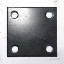 베이스판 120x120x6t 플레이트 앙카 지지대판 고정판 철판 화스너