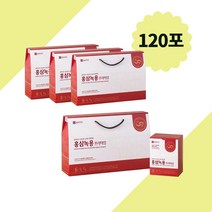 종근당건강 홍삼녹용프리미엄 50ml 30포 x4세트, 1500ml, 4개