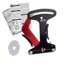 ZTTO 자전거 스포크 장력 측정기 휠 반경 강도 검사기 에어로 원형 광선 표시기 정확한 TooI 포함 수동 TM-1 MTB, [02] TC1-BK Aero Wrench