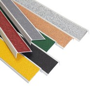 알루미늄 논슬립 SK-62(62x20mm) 2타입(축광 야광) 10Color _몰딩 마루몰딩 바닥타일 타일마감 마감재 꼼꼼이 코너비드 ㄱ자, 스톤색, SK-62