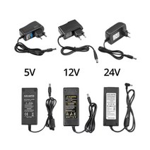 해외직구 DC 5V 12V 24V Power Adapter Supply AC 110-240V Charger Converter 1A 2A 3A 5A Transformers LED Drive