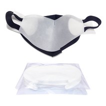 일회용 교체형 리필 이너마스크 경제적 벌크 60매, 고리형 60매