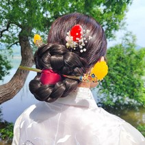 {레오넬} 라온_3컬러 대비녀 장잠 중전비녀 쪽머리비녀 가채비녀 사극비녀