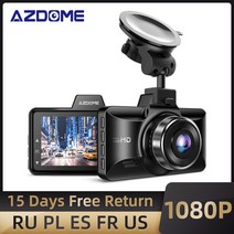 azdome m01 pro dash cam 3 inch 2.5d ips screen car dvr recorder full hd 1080p car video recorder das, 협력사, 없음