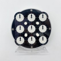 QiYi Clock 치이 클락 큐브 마그네틱 루빅스 선수용 스피드 큐브 자석큐브 시계큐브 치이큐브 MoFangGe 모팡지/ 치이 클락 3개이상 구매시 마론 8색펜 1개 증정