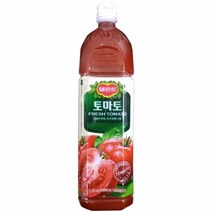 CM 델몬트 토마토 1.5LX12펫 편의점 착즙 주스 쥬스 에이드 병 농축액 원액 음료