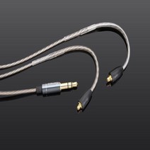 인이어 모니터 헤드폰용 업그레이드 은도금 오디오 케이블 와이어 Onkyo IE-FC300 HF300 CTI300 E900M IE-C1 C2 C3