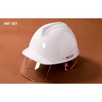 AM-301 동명 보안경 안전모 투구형 인쇄가능 색상다양, 백색